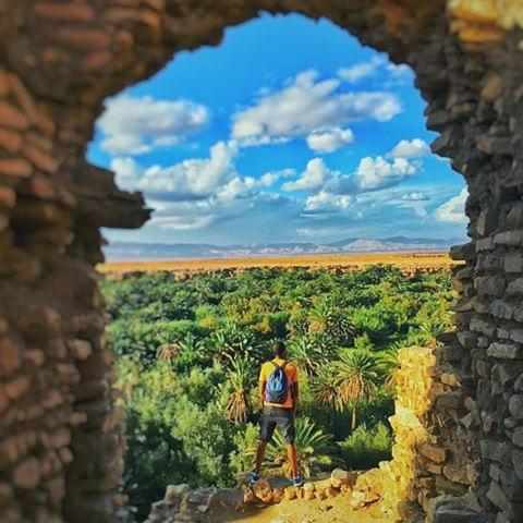 Kasbah Tiriguioute Hotell Skoura Exteriör bild