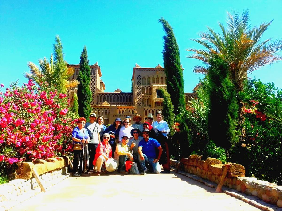 Kasbah Tiriguioute Hotell Skoura Exteriör bild