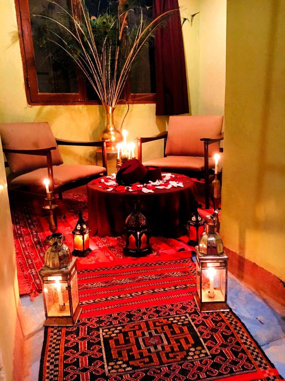 Kasbah Tiriguioute Hotell Skoura Exteriör bild